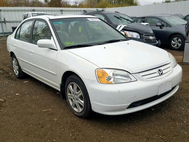 2HGES26793H588661 - 2003 HONDA CIVIC EX WHITE photo 1