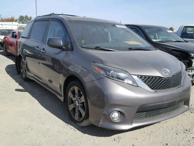 5TDXK3DC8FS668438 - 2015 TOYOTA SIENNA SPO GRAY photo 1