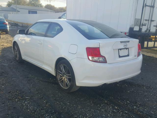 JTKJF5C7XD3050054 - 2013 TOYOTA SCION TC თეთრი ფოტო 3