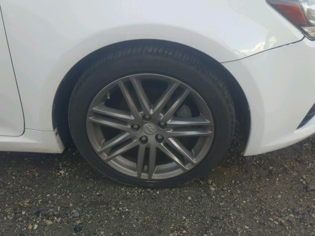 JTKJF5C7XD3050054 - 2013 TOYOTA SCION TC თეთრი ფოტო 9