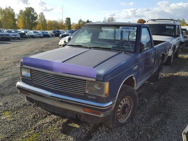 1GTCT14B2E8504435 - 1984 GMC S TRUCK S1 BLUE photo 2