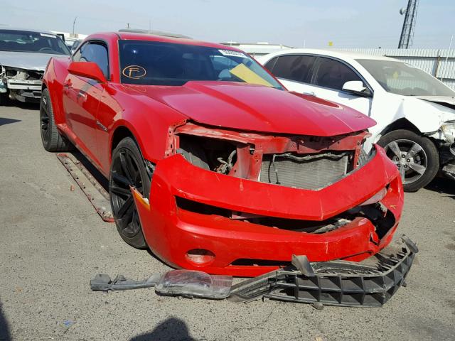 2G1FA1E37D9145959 - 2013 CHEVROLET CAMARO LS RED photo 1