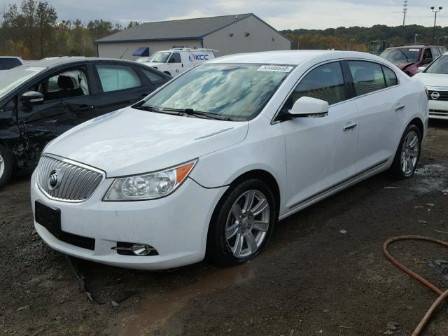 1G4GC5ED4BF294934 - 2011 BUICK LACROSSE C WHITE photo 2