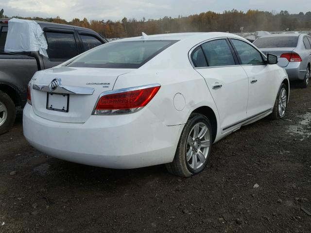 1G4GC5ED4BF294934 - 2011 BUICK LACROSSE C WHITE photo 4