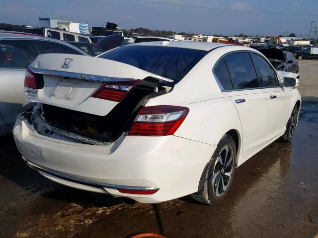 1HGCR2F97GA237563 - 2016 HONDA ACCORD EXL WHITE photo 4