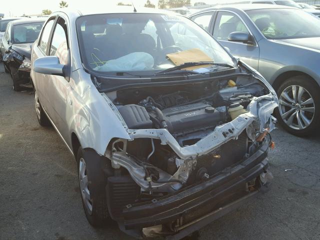 KL1TD52645B469482 - 2005 CHEVROLET AVEO BASE Күміс фото 1