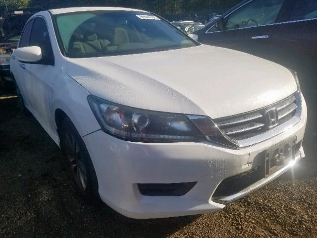 1HGCR2F33DA041756 - 2013 HONDA ACCORD LX WHITE photo 1