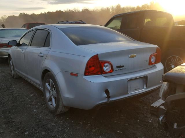 1G1ZC5E19BF378193 - 2011 CHEVROLET MALIBU 1LT SILVER photo 3