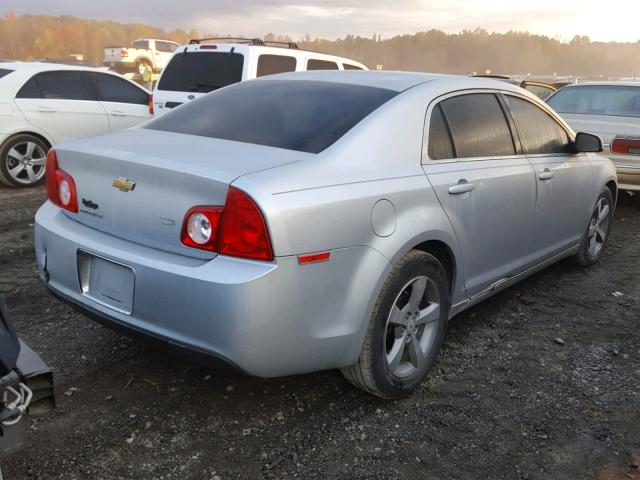 1G1ZC5E19BF378193 - 2011 CHEVROLET MALIBU 1LT SILVER photo 4