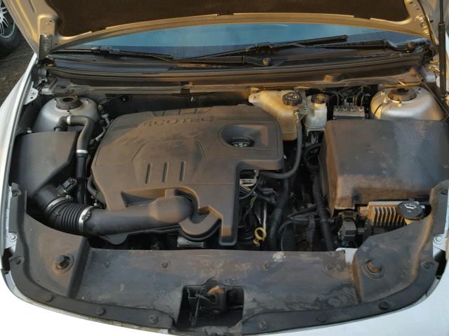 1G1ZC5E19BF378193 - 2011 CHEVROLET MALIBU 1LT SILVER photo 7