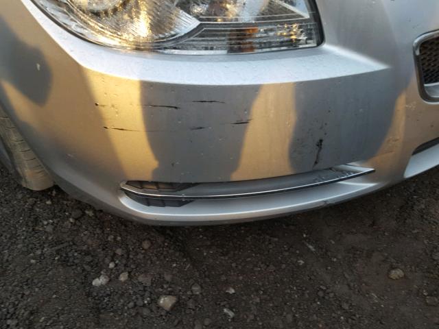 1G1ZC5E19BF378193 - 2011 CHEVROLET MALIBU 1LT SILVER photo 9