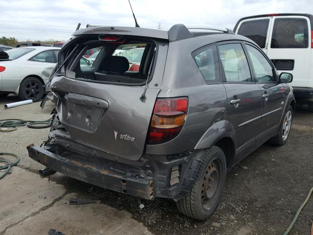 5Y2SL63805Z465966 - 2005 PONTIAC VIBE GRAY photo 4