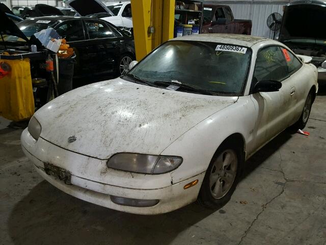 1YVGE31D4R5185652 - 1994 MAZDA MX-6 LS WHITE photo 2