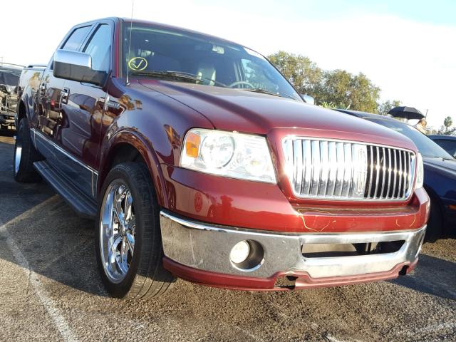 5LTPW16566FJ21169 - 2006 LINCOLN MARK LT RED photo 1