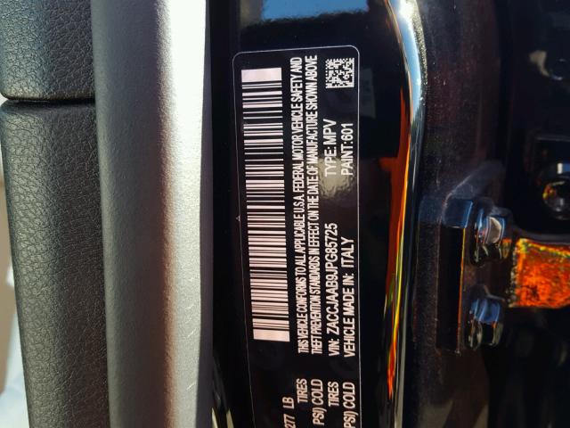 ZACCJAAB9JPG85725 - 2018 JEEP RENEGADE S 黑色 照片 10