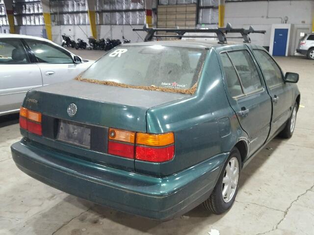 3VWXA81HXVM127435 - 1997 VOLKSWAGEN JETTA JAZZ GREEN photo 4