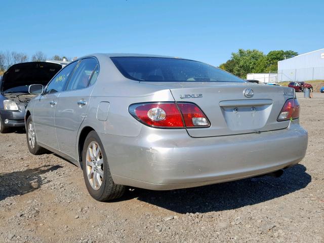 JTHBF30G120008468 - 2002 LEXUS ES 300 SILVER photo 3