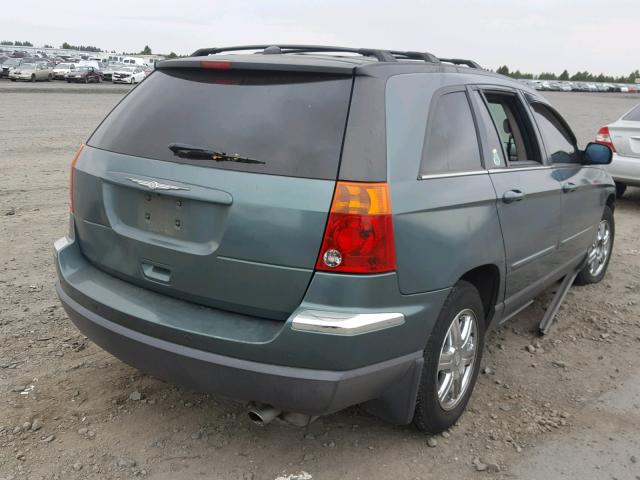 2C4GM68465R330753 - 2005 CHRYSLER PACIFICA T BLUE photo 4