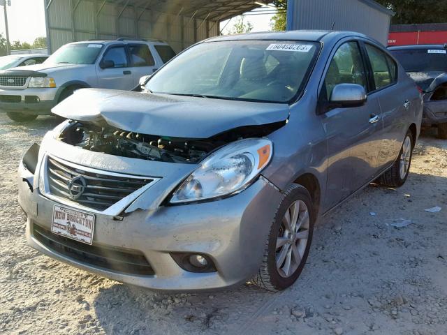 3N1CN7AP3EL829855 - 2014 NISSAN VERSA S  photo 2