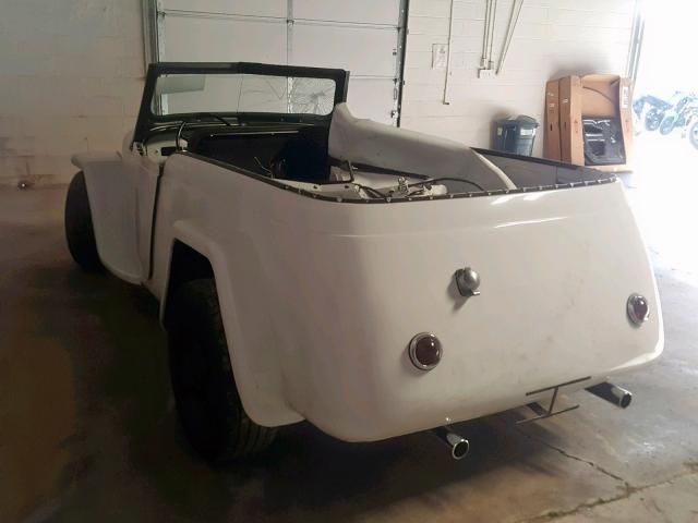 46374534 - 1948 WILLY JEEPSTER WHITE photo 3