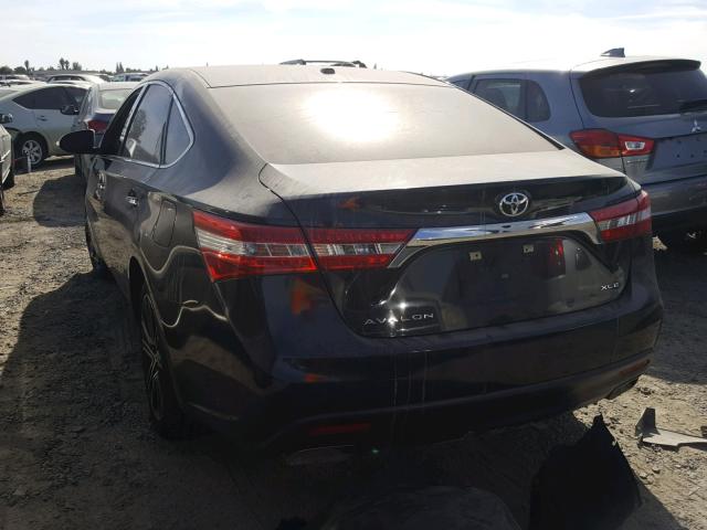 4T1BK1EB2FU154192 - 2015 TOYOTA AVALON XLE BLACK photo 3