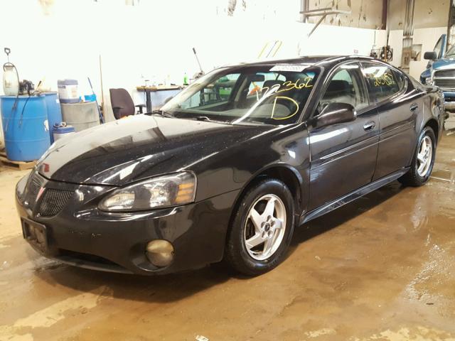 2G2WS522841122362 - 2004 PONTIAC GRAND PRIX BLACK photo 2