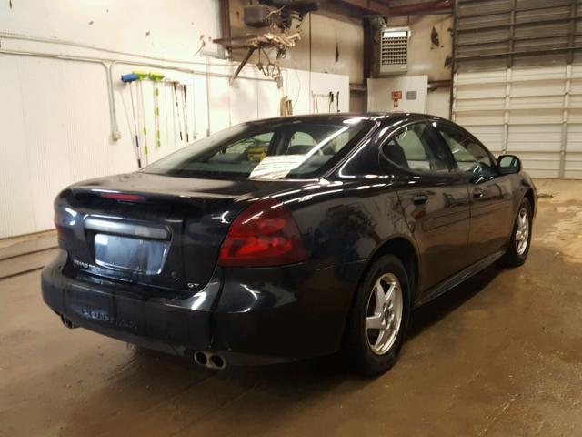 2G2WS522841122362 - 2004 PONTIAC GRAND PRIX BLACK photo 4