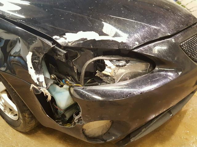 2G2WS522841122362 - 2004 PONTIAC GRAND PRIX BLACK photo 9