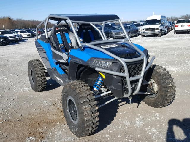 3NSVDE920JF414022 - 2018 POLARIS RZR XP TUR BLUE photo 1