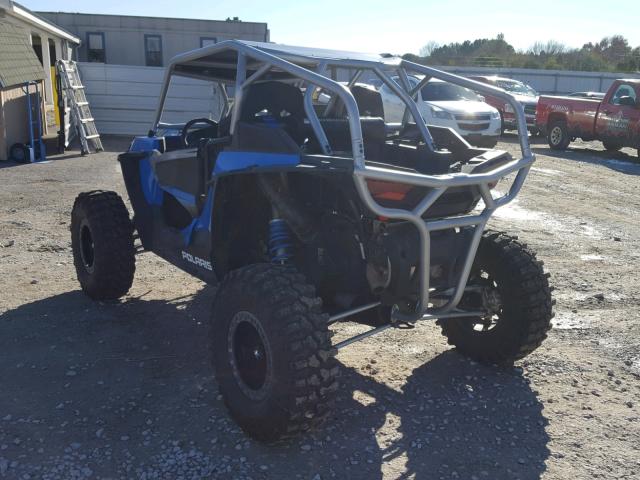 3NSVDE920JF414022 - 2018 POLARIS RZR XP TUR BLUE photo 3