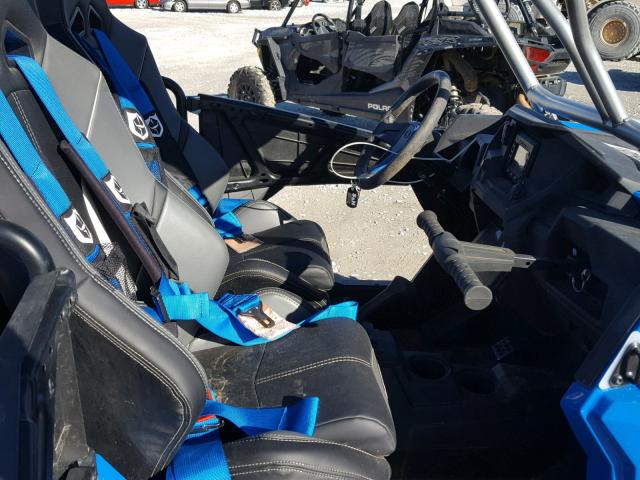 3NSVDE920JF414022 - 2018 POLARIS RZR XP TUR BLUE photo 5