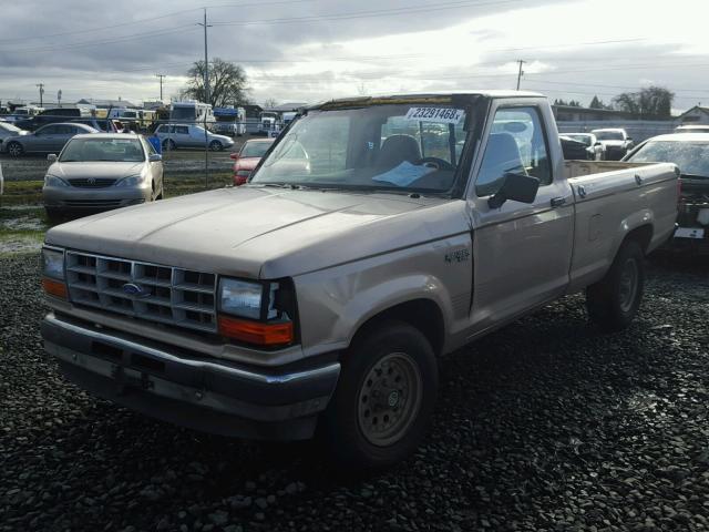 1FTCR10A8NPA20044 - 1992 FORD RANGER TAN photo 2