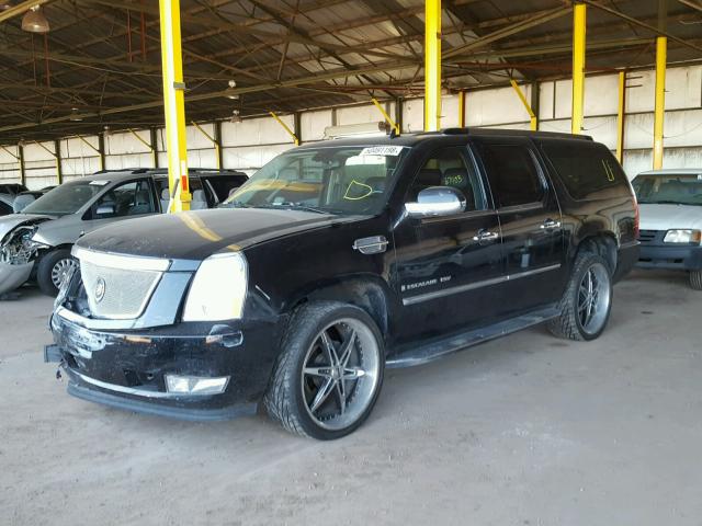 1GYFK16279R113823 - 2009 CADILLAC ESCALADE E BLACK photo 2