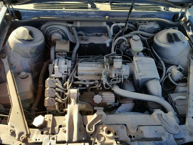 1G4AL51NXKT434295 - 1989 BUICK CENTURY LI BLUE photo 7