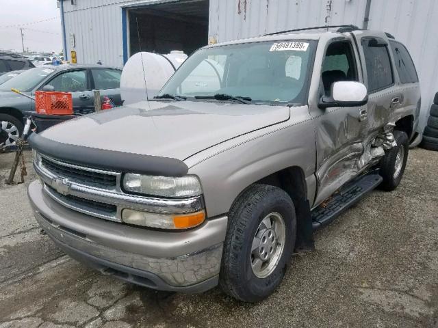 1GNEK13T5YJ172663 - 2000 CHEVROLET TAHOE K150 TAN photo 2