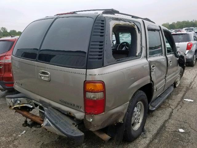 1GNEK13T5YJ172663 - 2000 CHEVROLET TAHOE K150 TAN photo 4