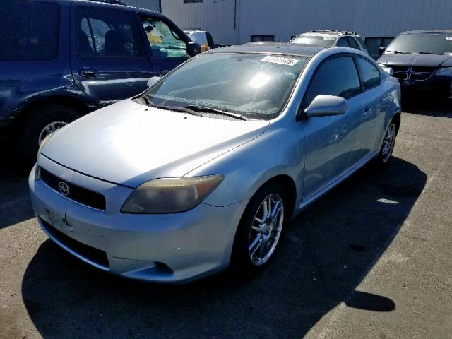 JTKDE177250050457 - 2005 TOYOTA SCION TC ლურჯი ფოტო 2