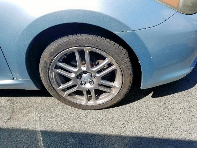 JTKDE177250050457 - 2005 TOYOTA SCION TC ლურჯი ფოტო 9