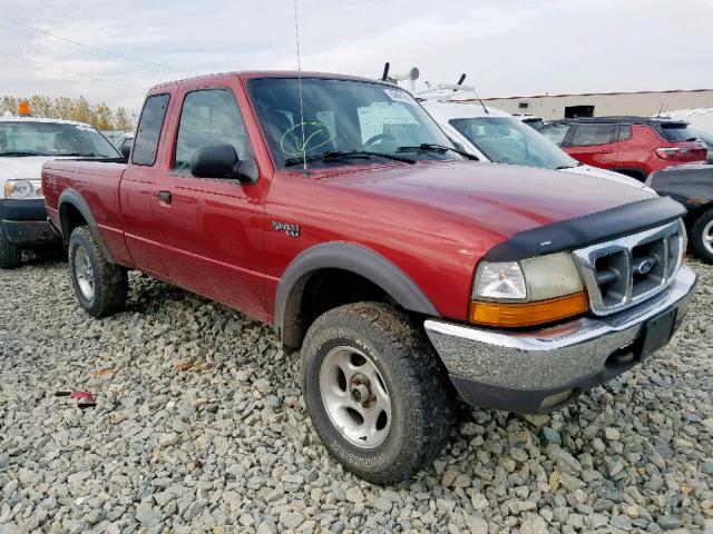 1FTZR15V9XPA89236 - 1999 FORD RANGER SUP RED photo 1