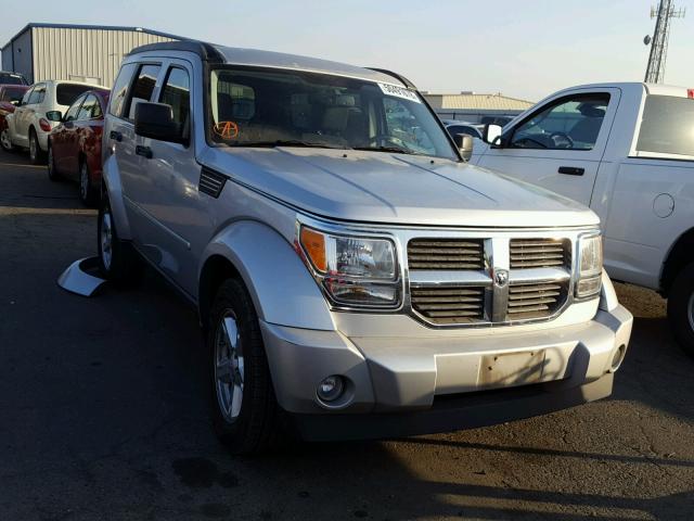 1D8GT58K97W532526 - 2007 DODGE NITRO SLT SILVER photo 1