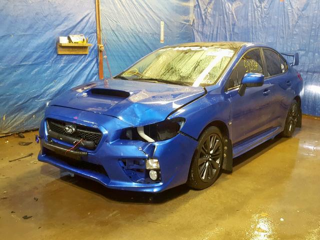 JF1VA1J67F8806963 - 2015 SUBARU WRX LIMITE BLUE photo 2