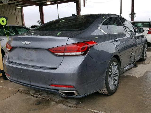 KMHGN4JE7FU070111 - 2015 HYUNDAI GENESIS 3. GRAY photo 4