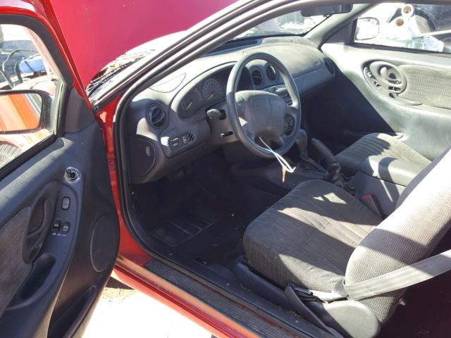 1G2NE12MXTM523833 - 1996 PONTIAC GRAND AM S RED photo 9