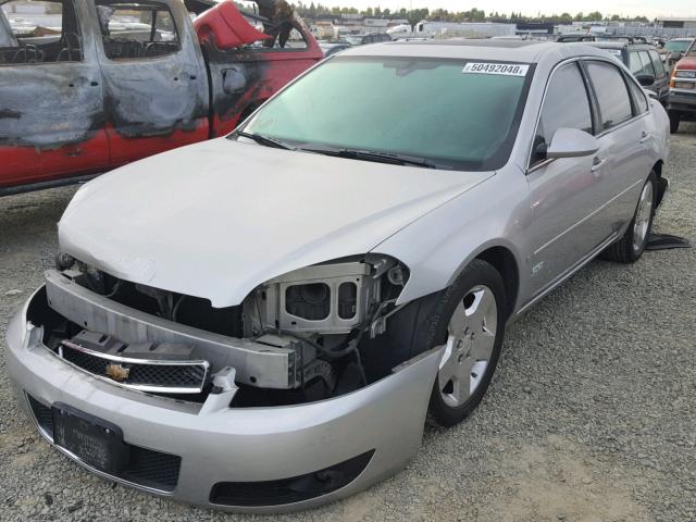 2G1WD58CX69131034 - 2006 CHEVROLET IMPALA SUP Күміс фото 2