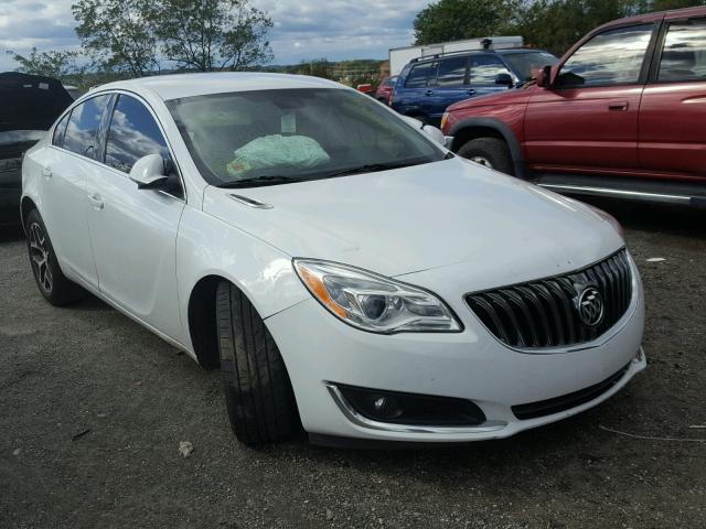 2G4GL5EX0H9108950 - 2017 BUICK REGAL SPOR WHITE photo 1