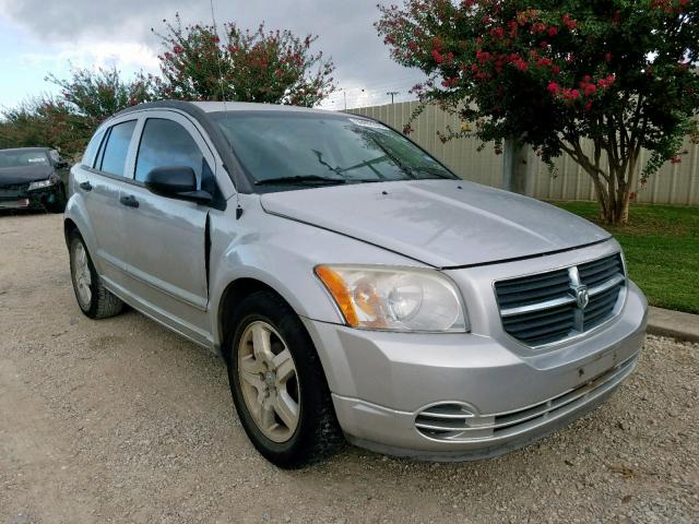 1B3HB48B07D252703 - 2007 DODGE CALIBER SX GRAY photo 1