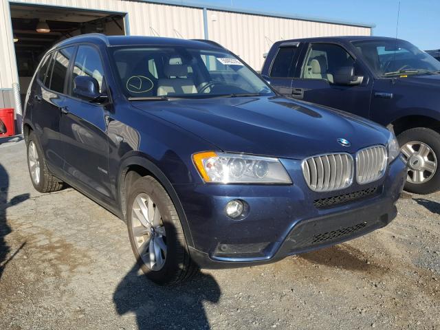 5UXWX9C59D0D05084 - 2013 BMW X3 XDRIVE2 BLUE photo 1