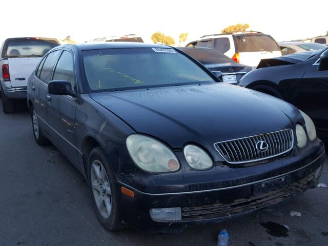 JT8BD69S930180991 - 2003 LEXUS GS 300 BLACK photo 1