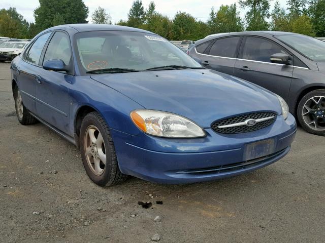 1FAFP55252G243252 - 2002 FORD TAURUS SES BLUE photo 1