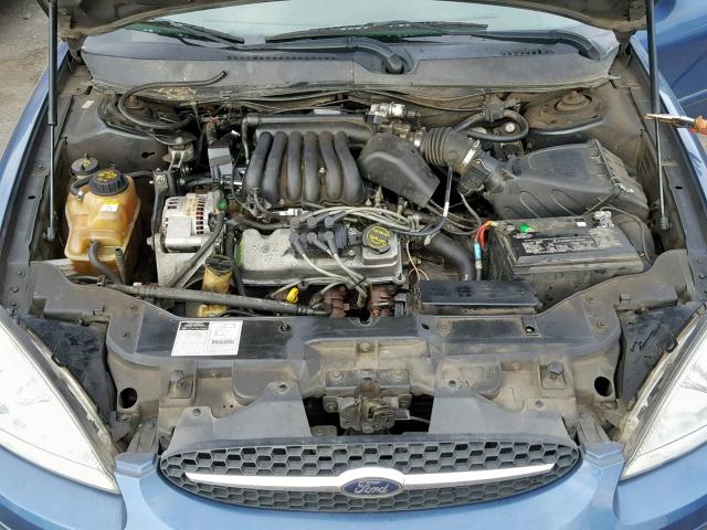 1FAFP55252G243252 - 2002 FORD TAURUS SES BLUE photo 7